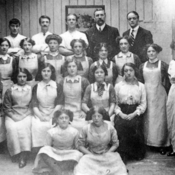 Group of old employees