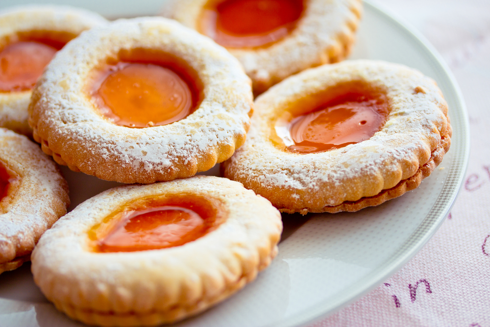 Sunny orange biscuits