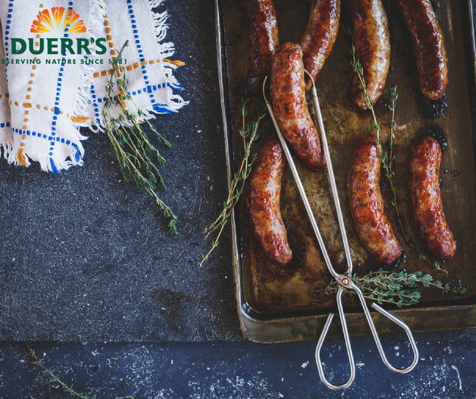 Duerr's Marmalade Sausages